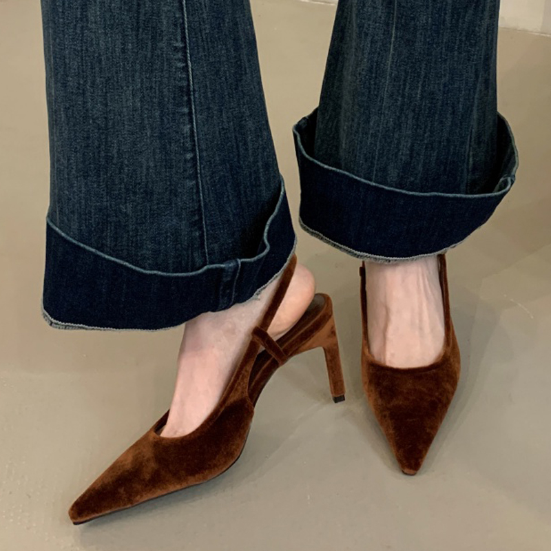 Women Shoes Zara - Eilyken moda wiosenna płytkie szpiczaste Toe