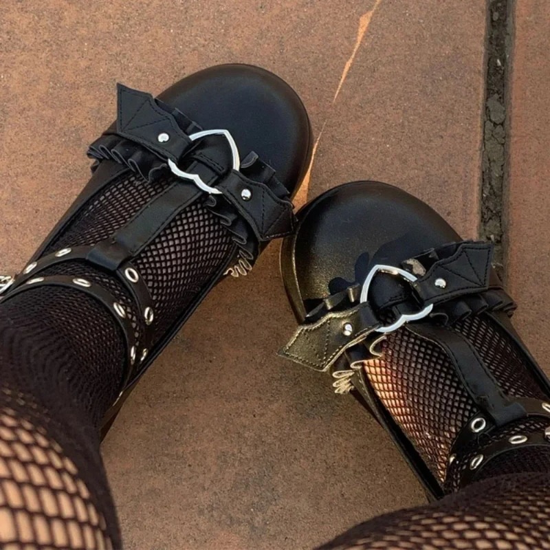 Women'S Shoes Large - Nowe Różowe Damskie Czółenka Mary Jane