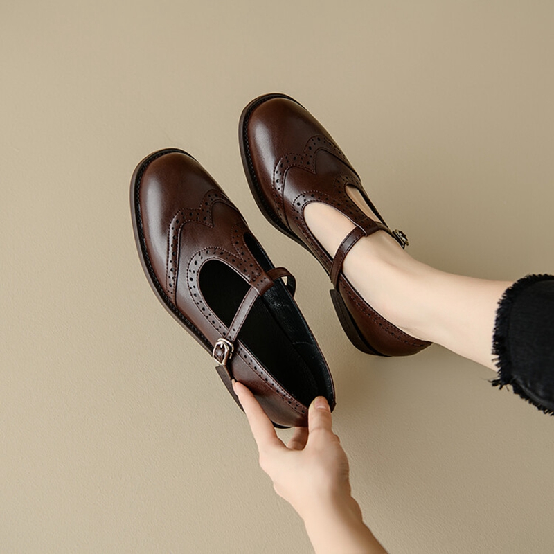 Women'S Shoes Large - Nowe jesienne/wiosenne damskie czółenka buty skórzane