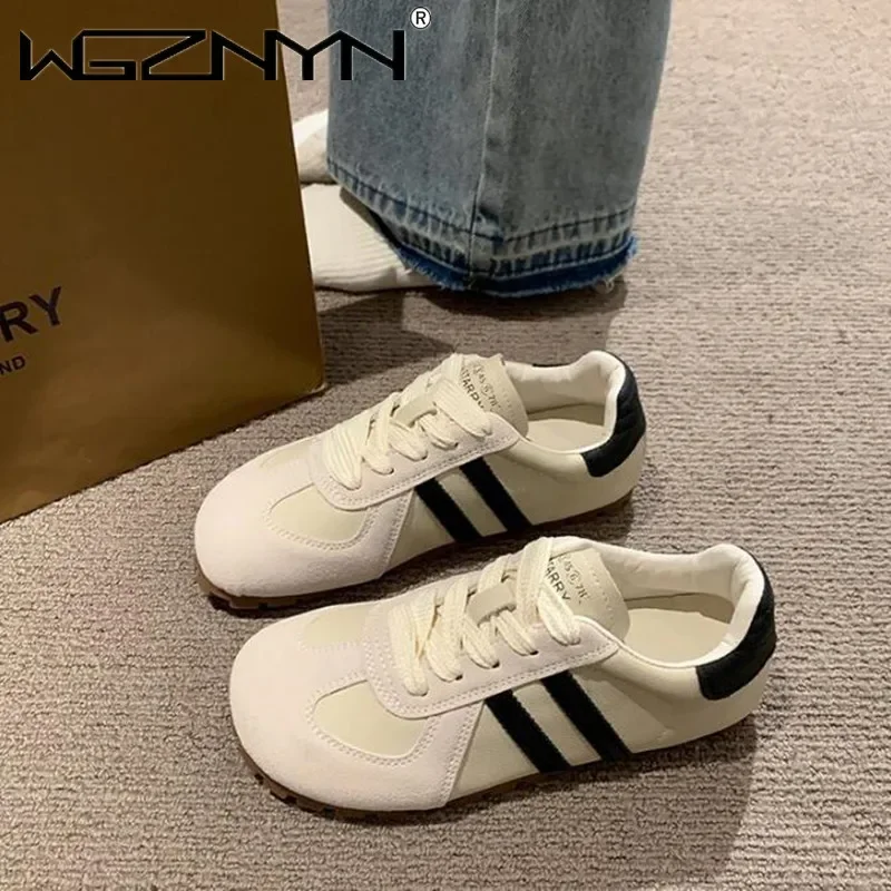 Women Shoes Sale - Damskie lekkie sneakersy na grubej podeszwie