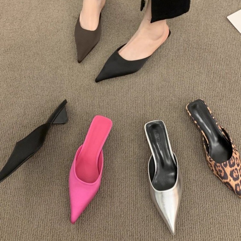 Women Shoes Sandals - Nowe luksusowe klapki damskie z ostrym