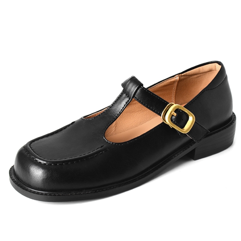 Shoes For Women Flats - Damskie casualowe baleriny ze skóry naturalnej,