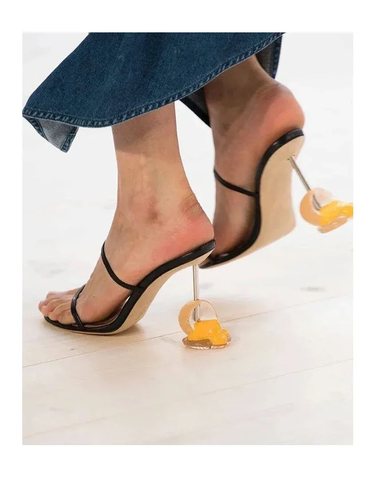 Letnie sandały na paskach z od – Strappy Heeled Sandals recenzja i cena