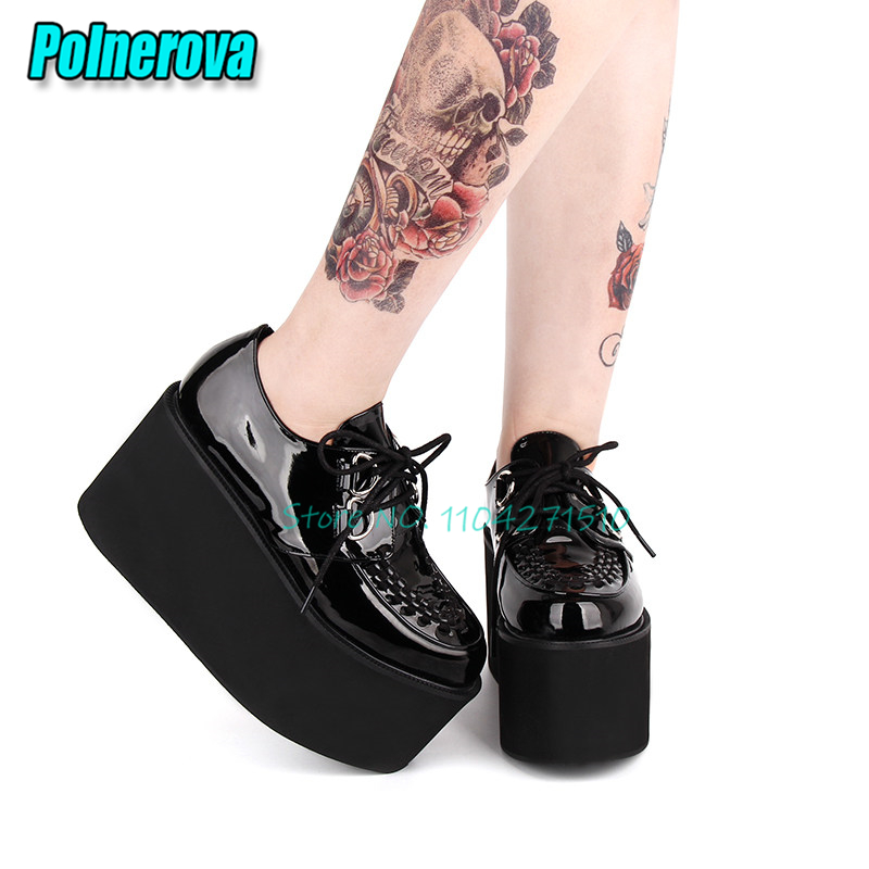 Damskie czółenka w stylu punk, – Women Shoes Size 7 recenzja i cena