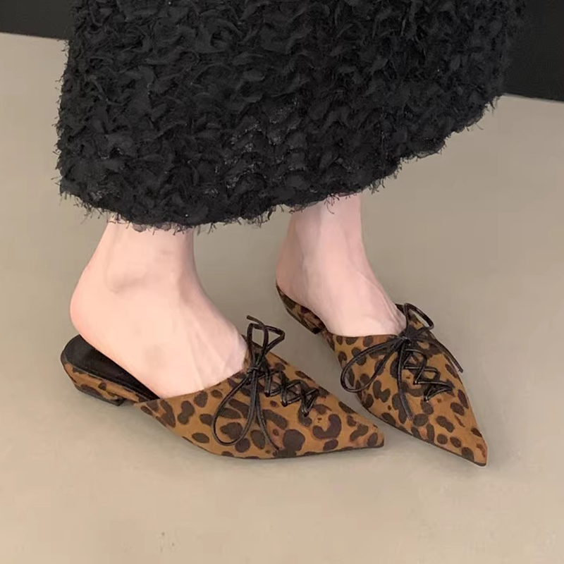 Klapki damskie w panterkę, san – Women Shoes Size 7 recenzja i cena
