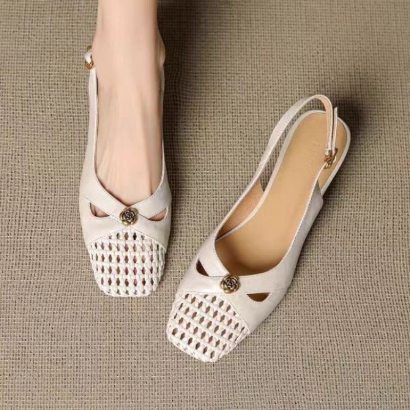 Damskie sandały w stylu francu – Shoes For Women Flats recenzja i cena