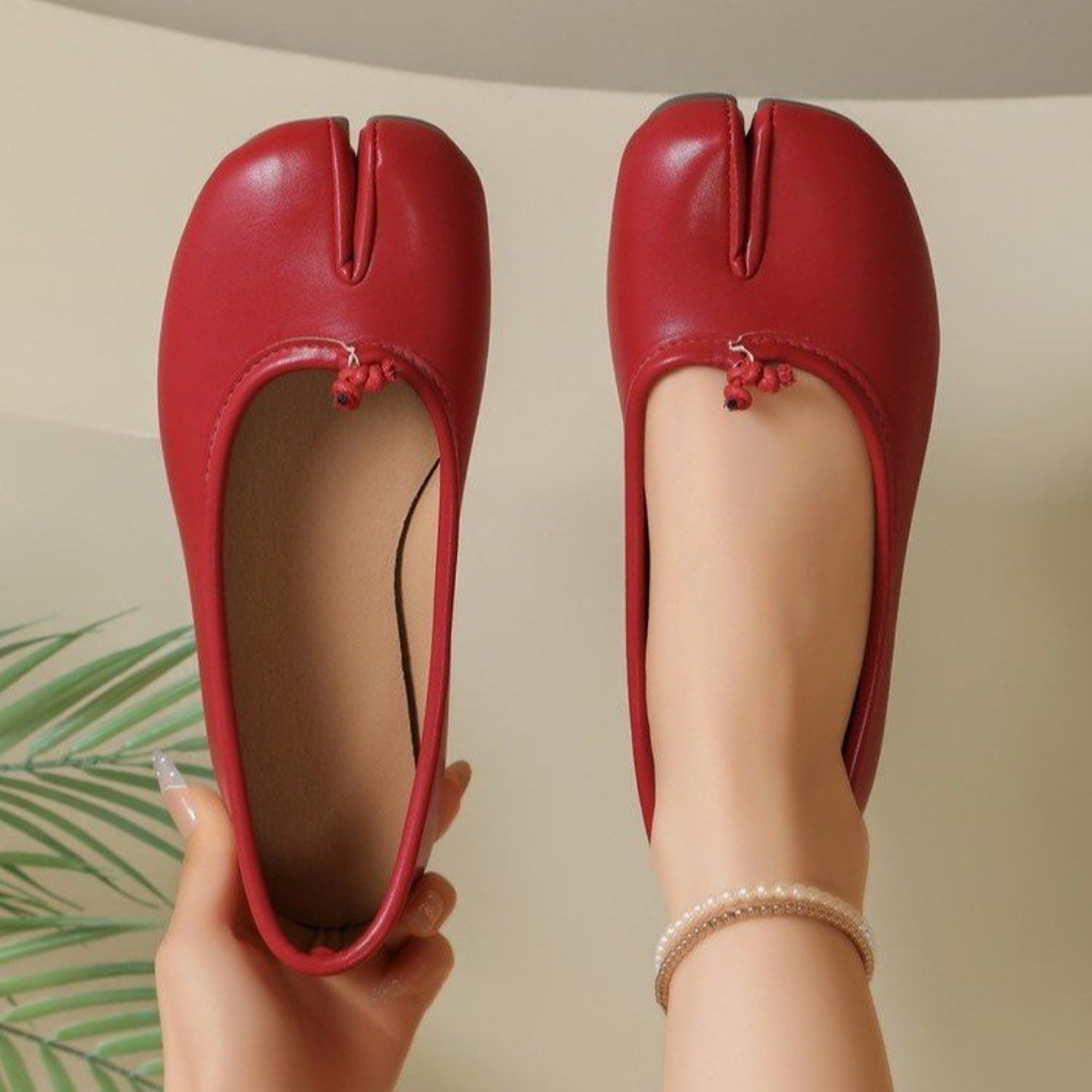 Nowe damskie baleriny typu tab – Women Shoes Japanese Brand recenzja i cena