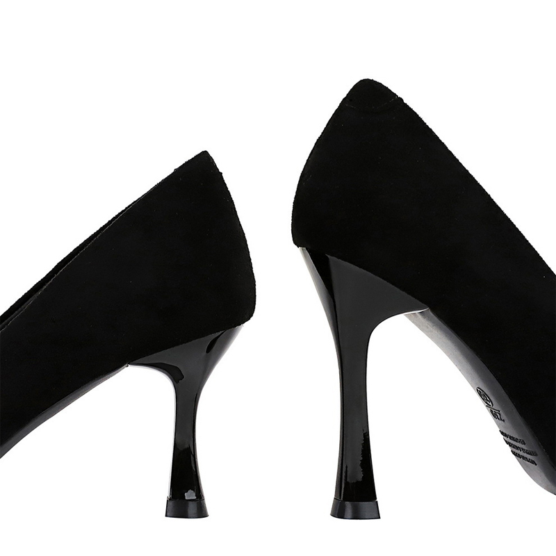 BIGTREE Buty Zamszowe Czarne D – Women Shoes Zara recenzja i cena