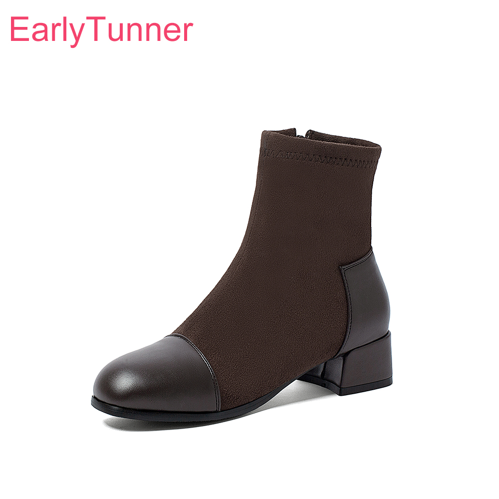 Wygodne damskie botki na jesie – Women Shoes Size 7 recenzja i cena