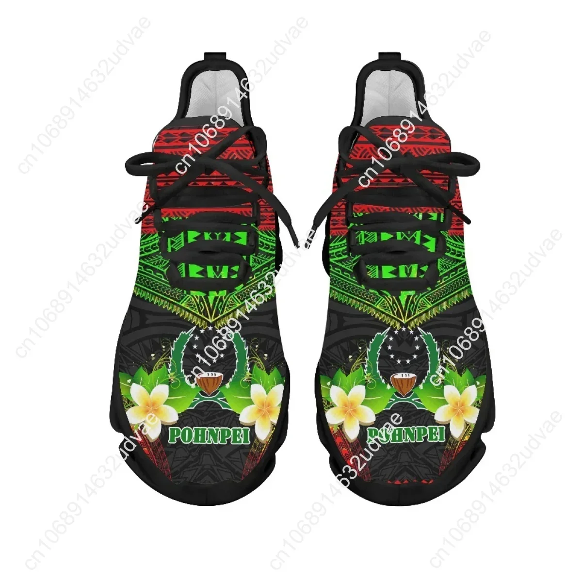 Polinezyjskie Pohnpei Plumeria – Women'S Shoes Casual Sneakers recenzja i cena