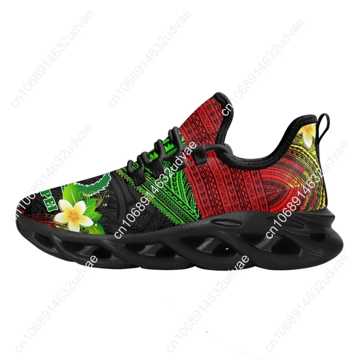 Polinezyjskie Pohnpei Plumeria – Women'S Shoes Casual Sneakers recenzja i cena