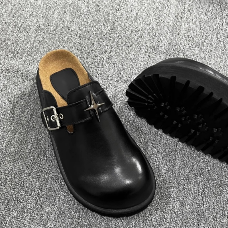 Klapki damskie na platformie z – Slip On Mule Flat recenzja i cena