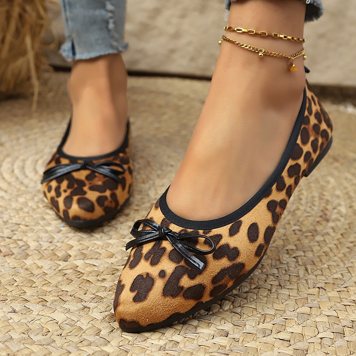 2026 Leopard Flats Damskie bal – Shoes For Women Flats recenzja i cena
