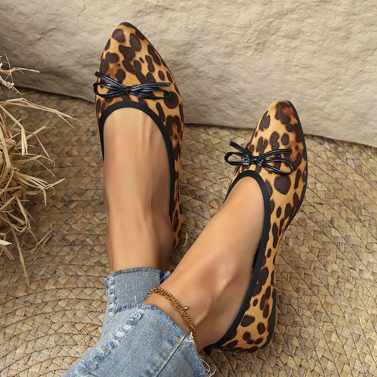 2026 Leopard Flats Damskie bal – Shoes For Women Flats recenzja i cena