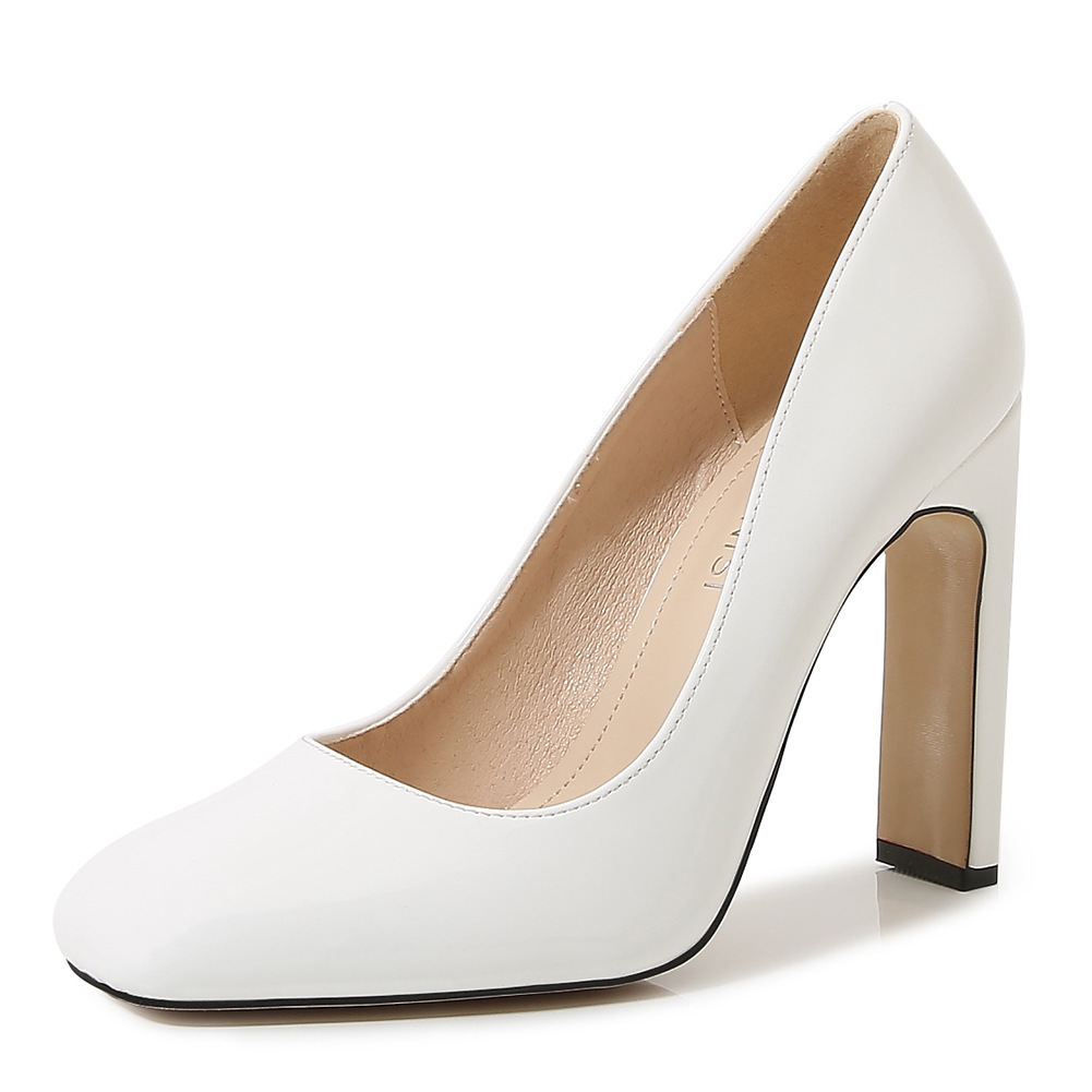 Damskie modne, oversize'owe, p – Patent Leather Pump recenzja i cena