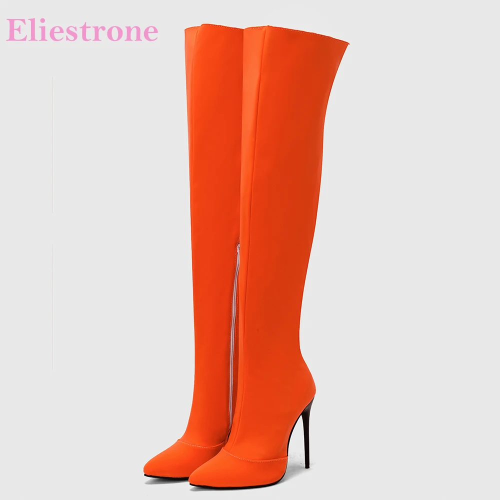 Nowe Zimowe Glamour Pomarańczo – Women'S Shoes Size 12 recenzja i cena
