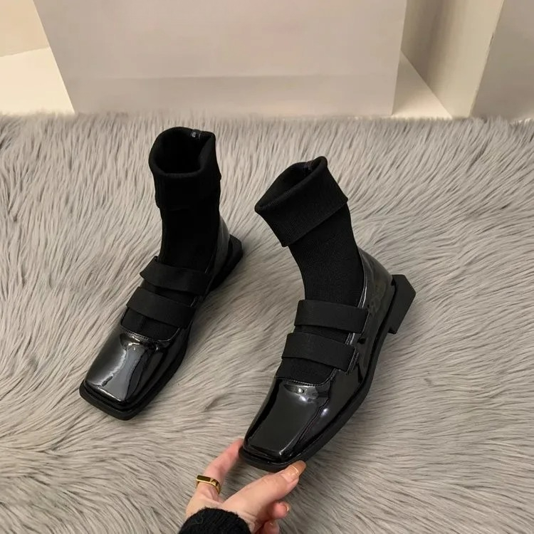 Brytyjskie kwadratowe skarpetk – Women Shoes Zara recenzja i cena