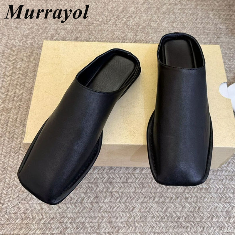 Klapki damskie z zakrytymi pal – Slip On Mule Flat recenzja i cena