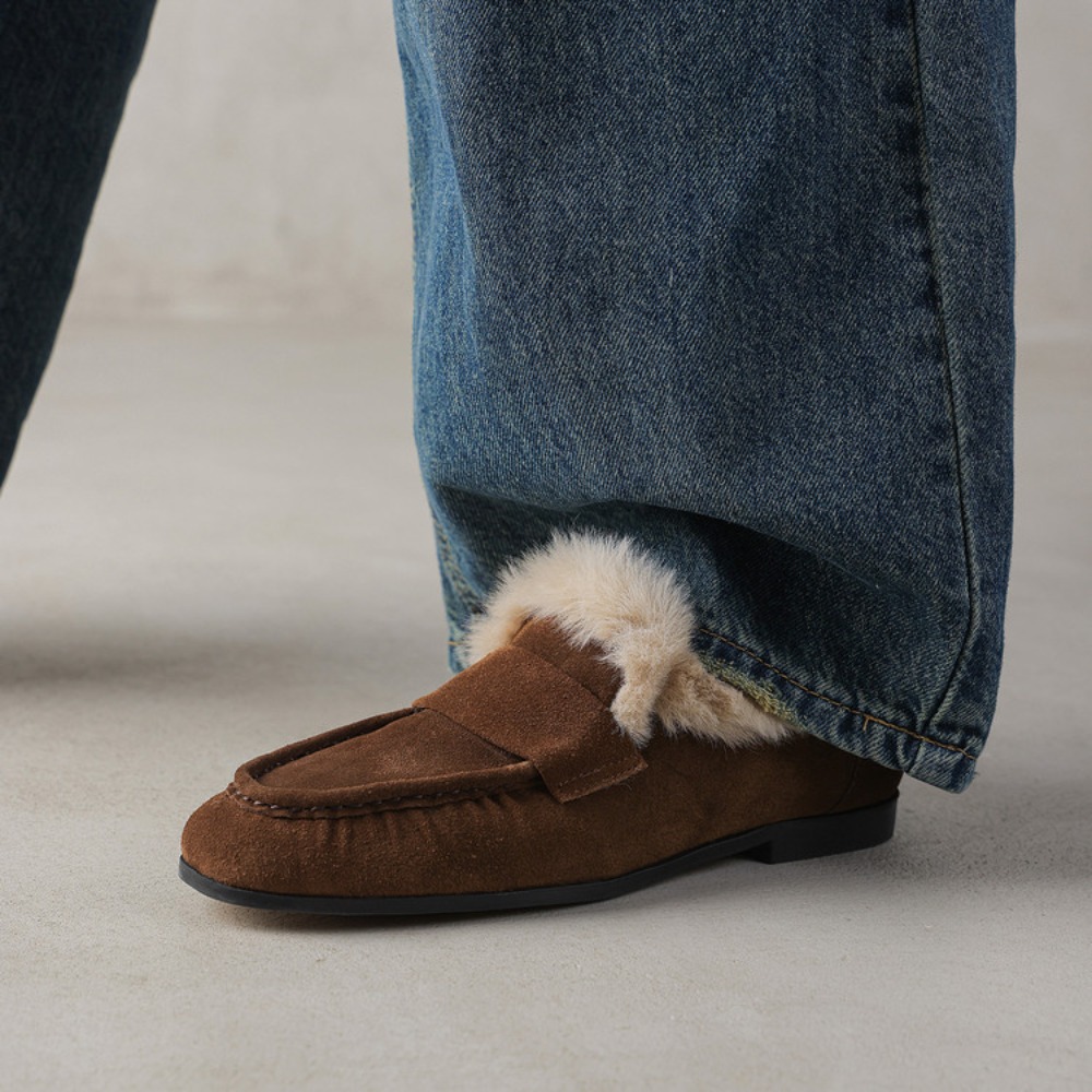 Luksusowe mokasyny z futerkiem – Women Shoes Japanese Brand recenzja i cena