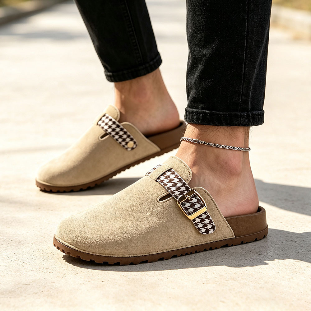 Damskie klapki z zakrytymi pal – Slip On Mule Flat recenzja i cena