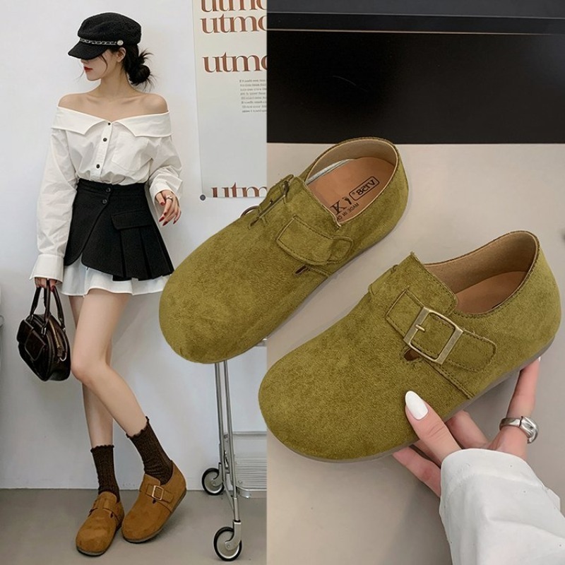 Damskie zamszowe buty typu Bir – Shoes For Women Flats recenzja i cena