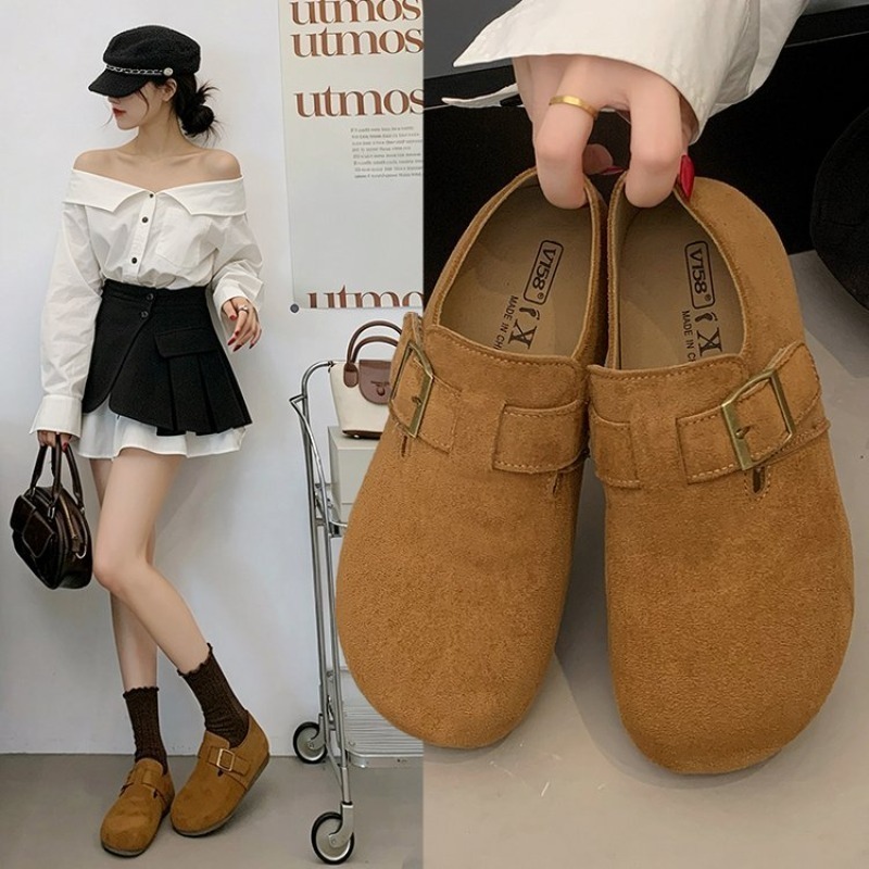 Damskie zamszowe buty typu Bir – Shoes For Women Flats recenzja i cena