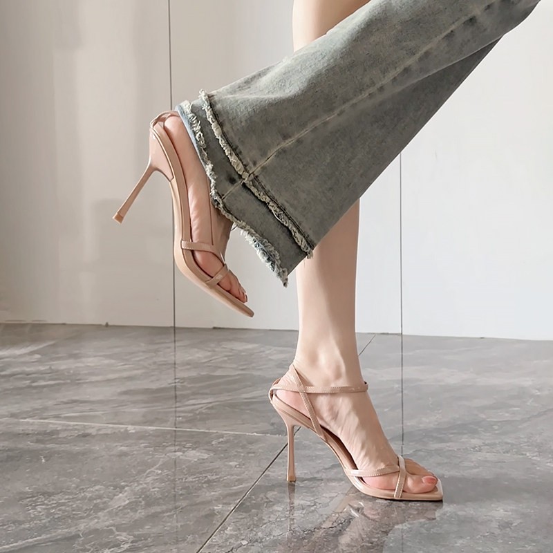 Sandały na szpilce damskie Xia – Strappy Heeled Sandals recenzja i cena