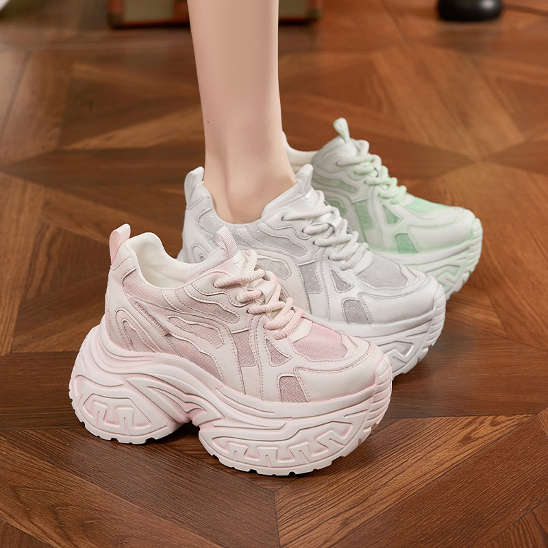 Damskie modne sneakersy na gru – Women'S Shoes Casual Sneakers recenzja i cena