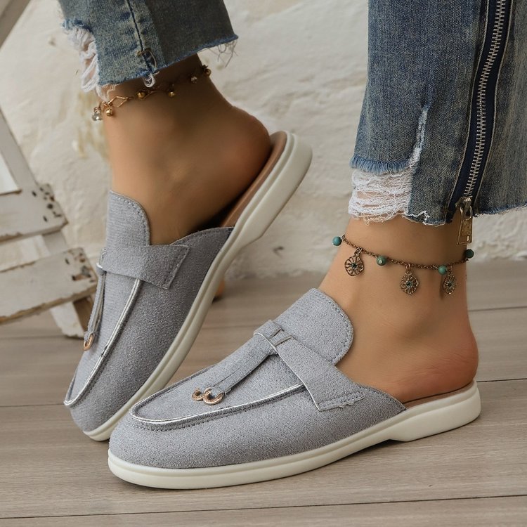 Damskie wsuwane mule z frędzla – Slip On Mule Flat recenzja i cena