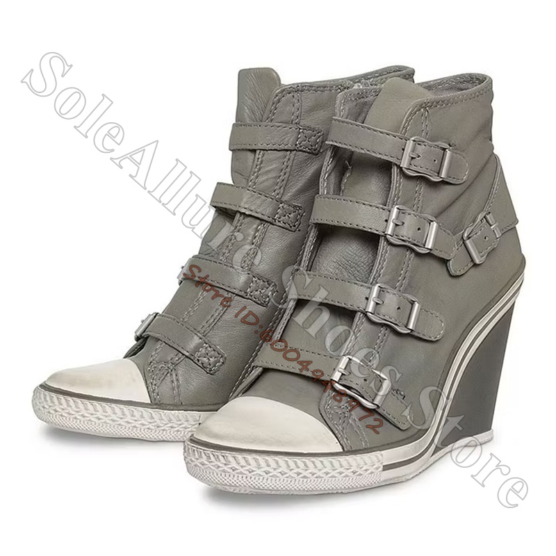 Szare, wielokolorowe sneakersy – Women Shoes Sale recenzja i cena