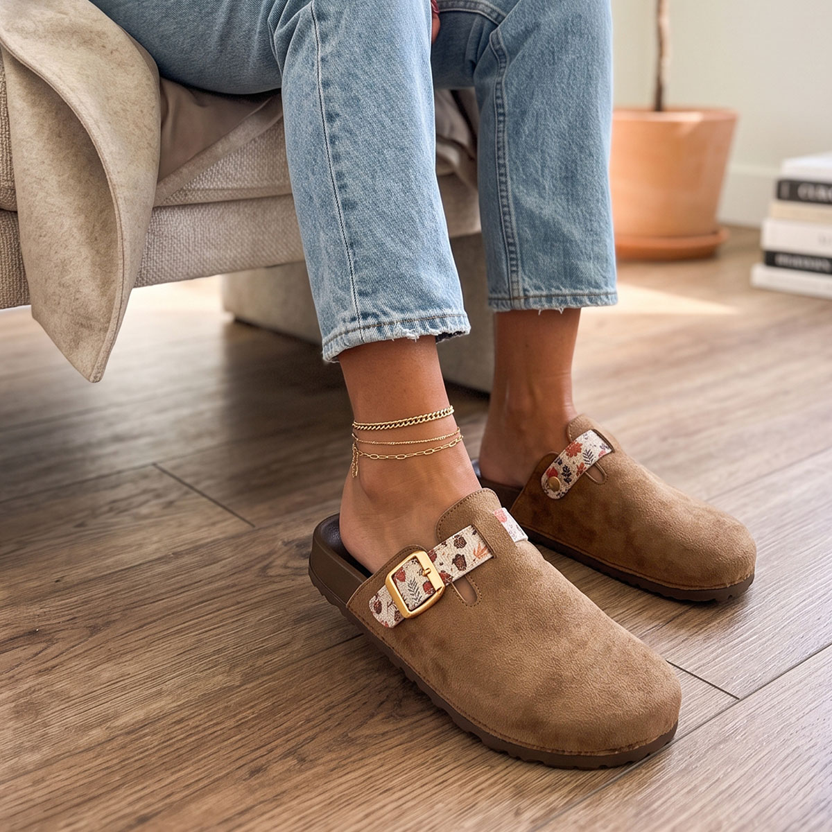 Damskie, duże rozmiary, 4 kolo – Slip On Mule Flat recenzja i cena
